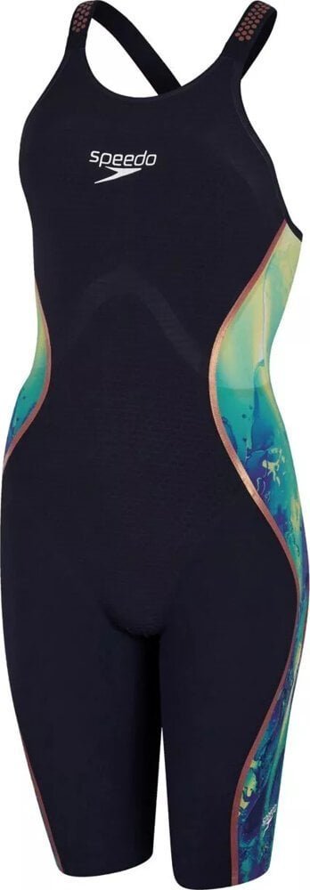 Speedo Damski strój pływacki Speedo LZR INTENT OPBK KSKN AF true navy/spritz/aquarium/rose gold rozmiar 28