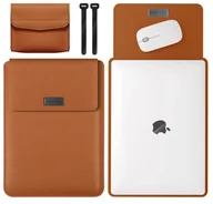 Torby na laptopy - ETUI 3IN1 POKROWIEC WS��WKA do Macbook AIR PRO 13" M1 M2 M3 13,3 13,6 14,2 - miniaturka - grafika 1