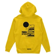 Odzież do sportów motorowych - Bluza z kapturem Nissan 200SX S13 JDM żółta-M - miniaturka - grafika 1