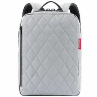 Torby na laptopy - reisenthel Classic Backpack 39 cm komora na laptopa rhombuslightgrey - miniaturka - grafika 1