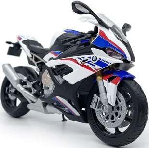 BMW S 1000 RR motocykl model 1:12 Welly 62107 - Samochody i pojazdy dla dzieci - miniaturka - grafika 1