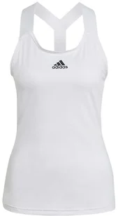 Adidas Top sportowy "Da. Tennistank" w kolorze białym - Bielizna sportowa damska - miniaturka - grafika 1