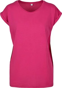 Build Your Brand BY021 Koszulka damska z przedłużonym ramiączkiem - Kolor: Hibiscus Pink - Rozmiar: XXL - Koszulki i topy damskie - miniaturka - grafika 1