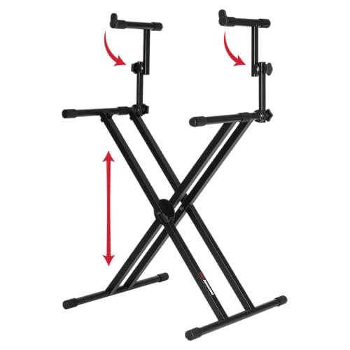 Gator Frameworks GFW-KEY-5100X Heavy Duty 2-poziomowa klawiatura w stylu 
