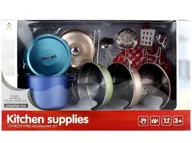 Zabawki AGD - Zestaw garnków metalowych - ADAR - miniaturka - grafika 1