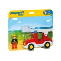 Playmobil Wóż strażacki z draginą 6967 - Klocki - miniaturka - grafika 1