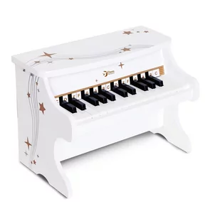 Classic World Pianino Białe CW40536 - Instrumenty muzyczne dla dzieci - miniaturka - grafika 1