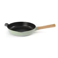 Patelnie - Berghoff PATELNIA ŻELIWNA 26 CM RON ( ZIELONA ) (3900046) - miniaturka - grafika 1