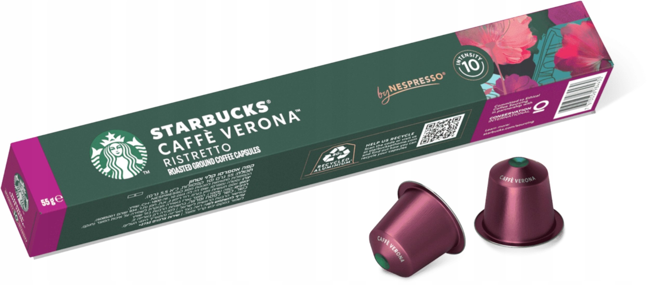 Kawa do Nespresso Starbucks Caffe Verona 10 sztuk