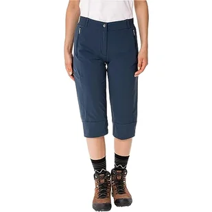 VAUDE Damskie spodnie Farley Stretch Capri III - Spodnie damskie - miniaturka - grafika 1
