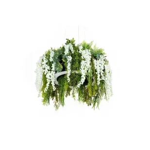 Wisząca lampa WISTERIA MSE1501100557.WIST LED 80W 3000-6000K zielona - Lampy sufitowe - miniaturka - grafika 1