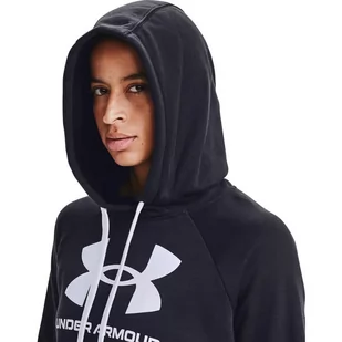 Bluza damska Under Armour Rival Fleece Logo Hoodie - Bluzy sportowe damskie - miniaturka - grafika 3