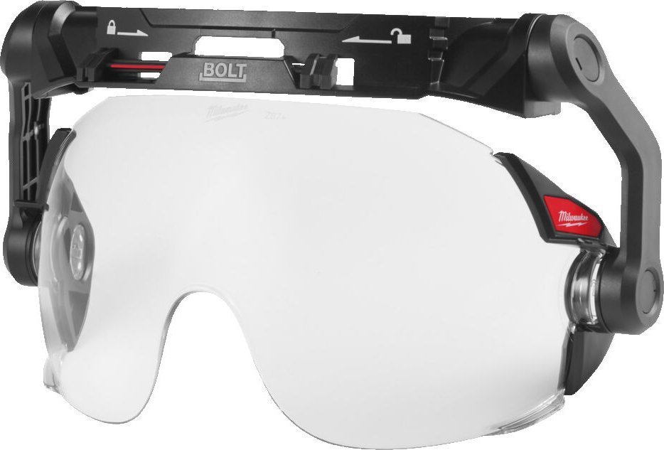 MILWAUKEE HELMET GLASSES CLEAR BOLT200