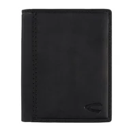 Portfele - CAMEL ACTIVE skórzany portfel męski czarny 277 704 60 RFID 277 704 60 - miniaturka - grafika 1