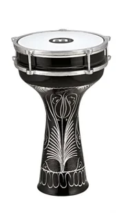 Meinl Percussion meinl Percussion HE-124 aluminium Darbuka (handgraviert), z tworzywa sztucznego futra, średnica 20,32 cm (8 cali), srebrny HE-124 - Instrumenty perkusyjne Meinl Percussion meinl Percussion HE-124 aluminium Darbuka (handgraviert), z tworzywa sztucznego futra, średnica 20,32 cm (8 cali), srebrny HE-124 - Instrumenty perkusyjne - miniaturka - grafika 1
