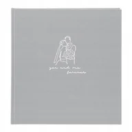 Albumy fotograficzne - Album tradycyjny 60 stron białe Eco Grey Wedding - miniaturka - grafika 1