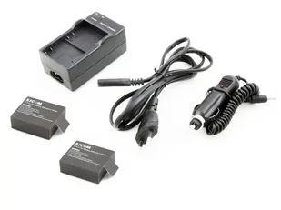 SJCAM 2x Bateria Podwójna Ładowarka SJ4000 SJ5000 - Akcesoria do kamer sportowych - miniaturka - grafika 1