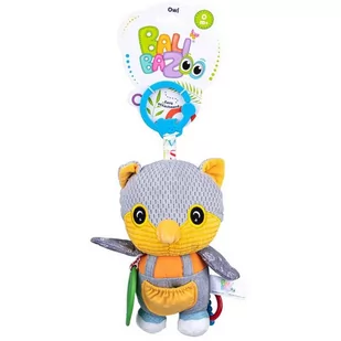 Balibazoo Zawieszka Sowa dzwoneczek  6O41CV 6O41CV SAM  One size - Grzechotki dla dzieci - miniaturka - grafika 1