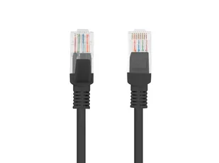 Lanberg Patchcord kat.6 0.25M UTP czarny 1_605034 - Patchcordy - miniaturka - grafika 5