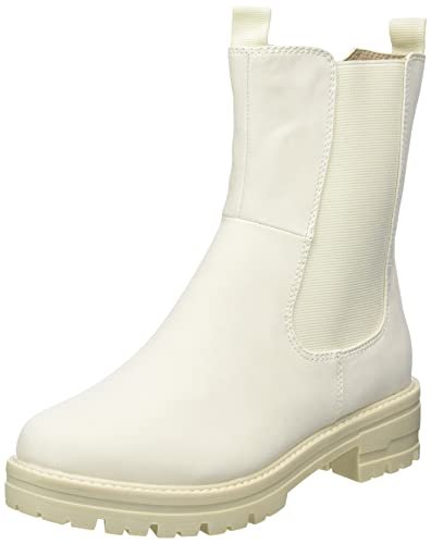 Jana Softline Damskie botki 8-8-25463-29-411, Ivory, 41 EU