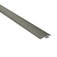 Listwy przypodłogowe - Arbiton Profil podłogowy PRODUO 22 dylatacyjny tytan szczotka 0,93 m - miniaturka - grafika 1