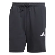 Spodenki męskie - Męskie Spodenki ADIDAS M 3S FT SHO JE6414 – Czarny - miniaturka - grafika 1