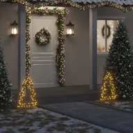 Choinki - Choinka z kolcami i 80 diodami LED 60 cm - miniaturka - grafika 1