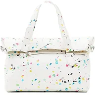 Torebki damskie - Desigual Women's Bag_NEON Art_LOVERTY 2.0 1001 RAW, biała, biały - miniaturka - grafika 1