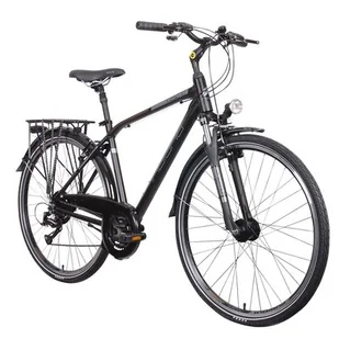 Indiana Rower trekkingowy X-Road 3.0 M21 28 cali męski Czarno-brązowy - Rowery - miniaturka - grafika 1