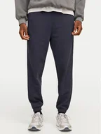 Spodnie sportowe męskie - Jack&Jones Spodnie dresowe Morgan 12257964 Granatowy Regular Fit - miniaturka - grafika 1