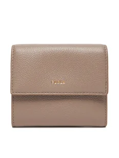 Furla Mały Portfel Damski Goccia M Compact WP00469 BX3036 KH 2572S Beżowy - Portfele - miniaturka - grafika 1