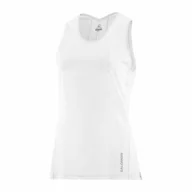 Koszulki sportowe damskie - Koszulka Salomon Sense Aero Tank W White - miniaturka - grafika 1