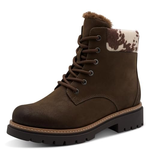 Marco Tozzi Damskie 2-26299-45 modne kozaki, Cafe Comb, 36 EU, Cafe Comb, 36 EU