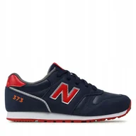 Sneakersy damskie - Buty Młodzieżowe Sportowe Granatowe New Balance Sneakersy YC373XF2 r. 37 - miniaturka - grafika 1