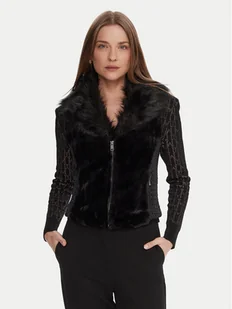 Guess Bezrękawnik W5BL0I KCP70 Czarny Regular Fit - Kamizelki damskie - miniaturka - grafika 1
