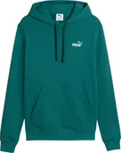 Bluzy męskie - Puma Bluza męska Puma ESS 2 Color Small No.1 Logo Hoodie zielona 684719 41 M - miniaturka - grafika 1