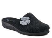 Kapcie damskie - Ciepłe kapcie damskie filcowe pantofle domowe zakryte  Inblu CA-116-40 - miniaturka - grafika 1