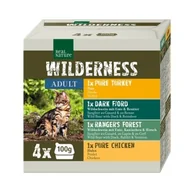 Mokra karma dla kotów - REAL NATURE Wilderness Adult 4 x 100 g Wielopak 1 - miniaturka - grafika 1