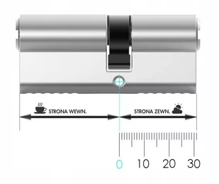 Wkładka tedee GERDA SLR 30-61/30mm (typ B) KOD KLUCZA - Systemy inteligentnych domów - miniaturka - grafika 3