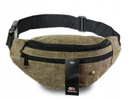 Nerki - SASZETKA NERKA DUŻA NA PAS BIODRA LISTONOSZKA BRĄZOWA - miniaturka - grafika 1