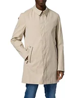 Płaszcze męskie - bugatti Płaszcz męski, beżowy, 50 - miniaturka - grafika 1