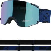 Gogle narciarskie - GOGLE SALOMON S/VIEW DRESS BLUE 472526 - miniaturka - grafika 1