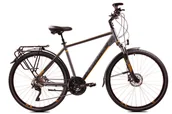 Rowery - Bergon DB XT grafitowo-pomarańczowy 18" - miniaturka - grafika 1