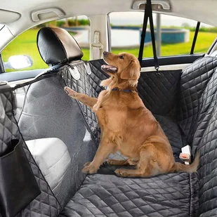 MATA DLA PSA DO SAMOCHODU WODOODPORNA NA SIEDZENIA DO BAGAŻNIKA POKROWIEC - Sprzęt podróżny i transportery dla psów - miniaturka - grafika 1