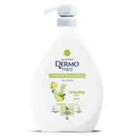 Mydła - Dermomed Vitalita Lime 1000ml mydło w płynie z limonką, orzeźwiający zapach i nawilżenie - miniaturka - grafika 1