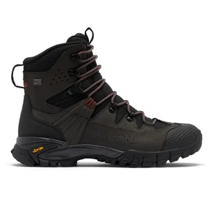 Męskie buty trekkingowe Columbia Geoterra OutDry Leather Boot black/spice - 42 - Buty trekkingowe męskie - miniaturka - grafika 1