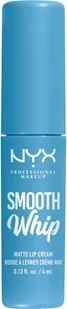 NYX Professional Makeup Smooth Whip Matte Lip Cream pomadka 4 ml dla kobiet 21 Blankie - Szminki - miniaturka - grafika 8