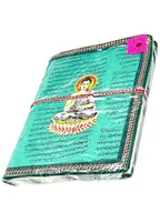 Notesy i bloczki - Notes Notatnik Pamiętnik Papier Czerpany Indie Orientalny Idealny Prezent - miniaturka - grafika 1