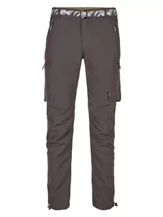 Odzież trekkingowa męska - MILO Spodnie funkcyjne "Ferlo" w kolorze antracytowym - grafika 1