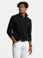 Koszulki męskie - Polo Ralph Lauren Polo 710680790045 Czarny Custom Slim Fit - miniaturka - grafika 1